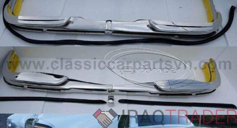 Mercedes Benz W108 W109 bumpers with rubber