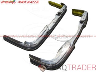 Mercedes Benz W108 W109 bumpers with rubber