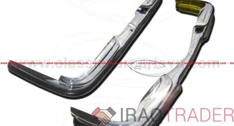 Mercedes Benz W108 W109 bumpers with rubber