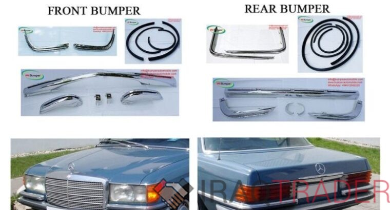 Mercedes W116 EURO style Bumpers (1972-1981)